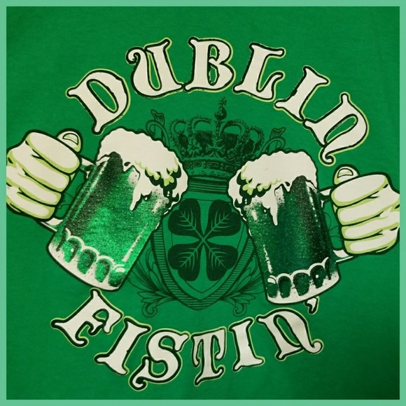 🍻☘ Irish Themed Tee Shirt - Picture 3 of 3